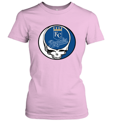 Kansas City Royals Grateful Dead Steal Your Face Baseball Womens T-Shirt Womens T-Shirt - VeigarTee