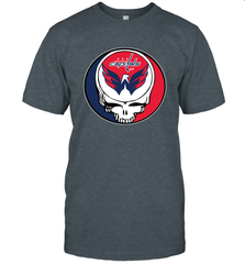 Washington Capitals Grateful Dead Steal Your Face Hockey NHL Mens T-Shirt Mens T-Shirt - VeigarTee