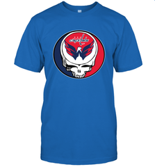Washington Capitals Grateful Dead Steal Your Face Hockey NHL Mens T-Shirt Mens T-Shirt - VeigarTee