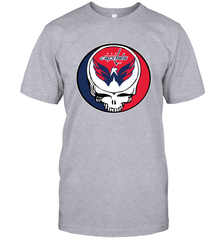 Washington Capitals Grateful Dead Steal Your Face Hockey NHL Mens T-Shirt Mens T-Shirt - VeigarTee