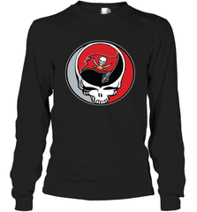 Tampa Bay Buccaneers Grateful Dead Steal Your Face NFL Football Adult Long Sleeve T-Shirt Adult Long Sleeve T-Shirt - VeigarTee