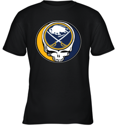 Buffalo Sabres Grateful Dead Steal Your Face Hockey NHL Youth T-Shirt