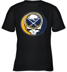 Buffalo Sabres Grateful Dead Steal Your Face Hockey NHL Youth T-Shirt Youth T-Shirt - VeigarTee
