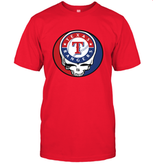 Texas Rangers Grateful Dead Steal Your Face Baseball Mens T-Shirt Mens T-Shirt - VeigarTee