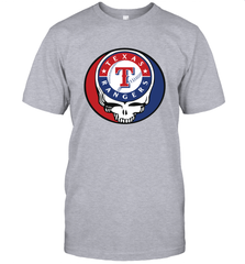 Texas Rangers Grateful Dead Steal Your Face Baseball Mens T-Shirt Mens T-Shirt - VeigarTee