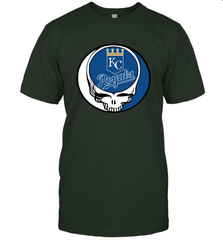 Kansas City Royals Grateful Dead Steal Your Face Baseball Mens T-Shirt Mens T-Shirt - VeigarTee