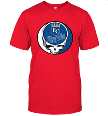 Kansas City Royals Grateful Dead Steal Your Face Baseball Mens T-Shirt Mens T-Shirt - VeigarTee