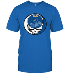 Kansas City Royals Grateful Dead Steal Your Face Baseball Mens T-Shirt Mens T-Shirt - VeigarTee