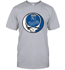 Kansas City Royals Grateful Dead Steal Your Face Baseball Mens T-Shirt Mens T-Shirt - VeigarTee