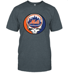 New York Mets Grateful Dead Steal Your Face Baseball Mens T-Shirt Mens T-Shirt - VeigarTee