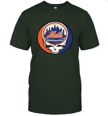 New York Mets Grateful Dead Steal Your Face Baseball Mens T-Shirt Mens T-Shirt - VeigarTee