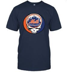 New York Mets Grateful Dead Steal Your Face Baseball Mens T-Shirt Mens T-Shirt - VeigarTee