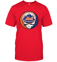 New York Mets Grateful Dead Steal Your Face Baseball Mens T-Shirt Mens T-Shirt - VeigarTee