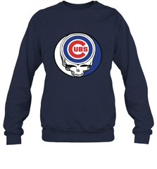 Chicago Cubs Grateful Dead Steal Your Face Baseball Adult Sweatshirt Adult Sweatshirt - VeigarTee