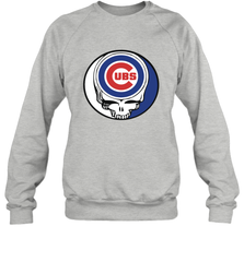 Chicago Cubs Grateful Dead Steal Your Face Baseball Adult Sweatshirt Adult Sweatshirt - VeigarTee