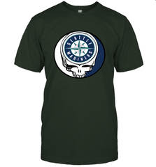 Seattle Mariners Grateful Dead Steal Your Face Baseball Mens T-Shirt Mens T-Shirt - VeigarTee