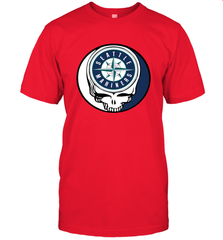 Seattle Mariners Grateful Dead Steal Your Face Baseball Mens T-Shirt Mens T-Shirt - VeigarTee