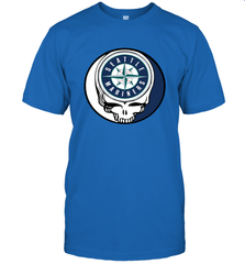 Seattle Mariners Grateful Dead Steal Your Face Baseball Mens T-Shirt Mens T-Shirt - VeigarTee