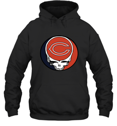 Chicago Bears Grateful Dead Steal Your Face NFL Football Adult Hoodie Sweatshirt