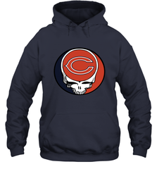 Chicago Bears Grateful Dead Steal Your Face NFL Football Adult Hoodie Sweatshirt Adult Hoodie Sweatshirt - VeigarTee