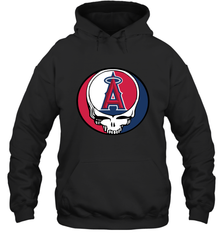 Los Angeles Angels Grateful Dead Steal Your Face Baseball Adult Hoodie Sweatshirt Adult Hoodie Sweatshirt - VeigarTee
