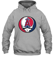 Los Angeles Angels Grateful Dead Steal Your Face Baseball Adult Hoodie Sweatshirt Adult Hoodie Sweatshirt - VeigarTee