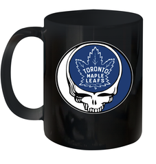 Toronto Maple Leafs Grateful Dead Steal Your Face Hockey NHL Ceramic Mug 11oz Ceramic Mug 11oz - VeigarTee