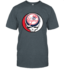 New York Yankees Grateful Dead Steal Your Face Baseball Mens T-Shirt Mens T-Shirt - VeigarTee