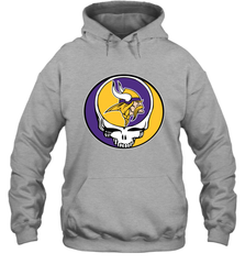 Minnesota Vikings Grateful Dead Steal Your Face NFL Football Adult Hoodie Sweatshirt Adult Hoodie Sweatshirt - VeigarTee