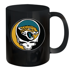Jacksonville Jaguars Grateful Dead Steal Your Face NFL Football Ceramic Mug 11oz Ceramic Mug 11oz - VeigarTee