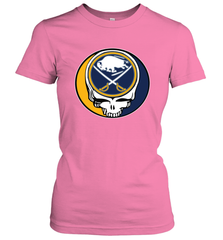 Buffalo Sabres Grateful Dead Steal Your Face Hockey NHL Womens T-Shirt Womens T-Shirt - VeigarTee