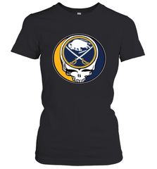 Buffalo Sabres Grateful Dead Steal Your Face Hockey NHL Womens T-Shirt Womens T-Shirt - VeigarTee