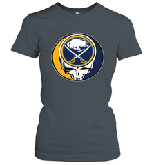 Buffalo Sabres Grateful Dead Steal Your Face Hockey NHL Womens T-Shirt Womens T-Shirt - VeigarTee