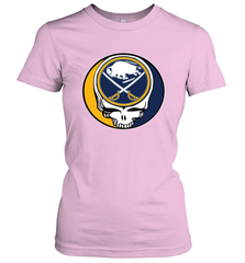 Buffalo Sabres Grateful Dead Steal Your Face Hockey NHL Womens T-Shirt Womens T-Shirt - VeigarTee