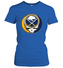 Buffalo Sabres Grateful Dead Steal Your Face Hockey NHL Womens T-Shirt Womens T-Shirt - VeigarTee