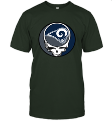 Los Angeles Rams Grateful Dead Steal Your Face NFL Football Mens T-Shirt Mens T-Shirt - VeigarTee
