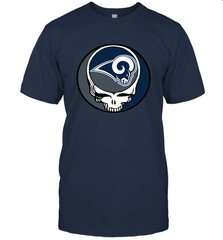 Los Angeles Rams Grateful Dead Steal Your Face NFL Football Mens T-Shirt Mens T-Shirt - VeigarTee