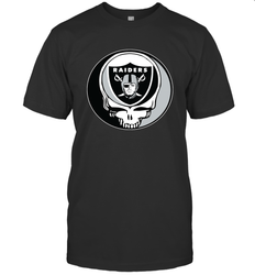 Oakland Raiders Grateful Dead Steal Your Face NFL Football Mens T-Shirt