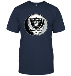 Oakland Raiders Grateful Dead Steal Your Face NFL Football Mens T-Shirt