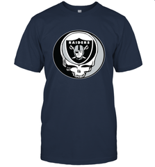 Oakland Raiders Grateful Dead Steal Your Face NFL Football Mens T-Shirt Mens T-Shirt - VeigarTee