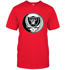 Oakland Raiders Grateful Dead Steal Your Face NFL Football Mens T-Shirt Mens T-Shirt - VeigarTee