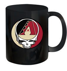 Arizona Diamondbacks Grateful Dead Steal Your Face Baseball Ceramic Mug 11oz Ceramic Mug 11oz - VeigarTee