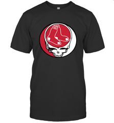 Boston Red Sox Grateful Dead Steal Your Face Baseball Mens T-Shirt Mens T-Shirt - VeigarTee