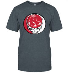 Boston Red Sox Grateful Dead Steal Your Face Baseball Mens T-Shirt Mens T-Shirt - VeigarTee