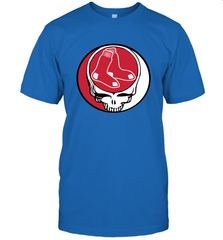 Boston Red Sox Grateful Dead Steal Your Face Baseball Mens T-Shirt Mens T-Shirt - VeigarTee