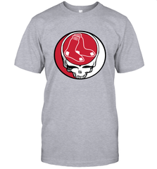 Boston Red Sox Grateful Dead Steal Your Face Baseball Mens T-Shirt Mens T-Shirt - VeigarTee