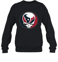 Houston Texans Grateful Dead Steal Your Face NFL Football Adult Sweatshirt