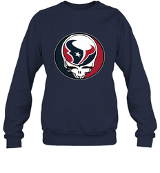 Houston Texans Grateful Dead Steal Your Face NFL Football Adult Sweatshirt