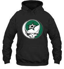 Dallas Stars Grateful Dead Steal Your Face Hockey NHL Adult Hoodie Sweatshirt Adult Hoodie Sweatshirt - VeigarTee