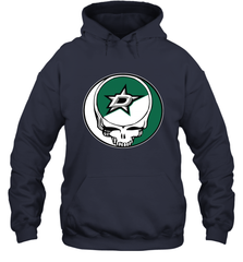 Dallas Stars Grateful Dead Steal Your Face Hockey NHL Adult Hoodie Sweatshirt Adult Hoodie Sweatshirt - VeigarTee